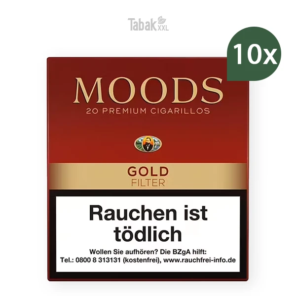 moods zigarillos gold m mit filter stange moods zigarillos gold m mit filter stange