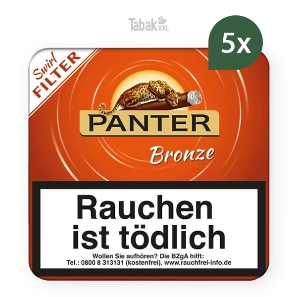 panter zigarillos bronze swirl filter m cognac stange panter zigarillos bronze swirl filter m cognac stange