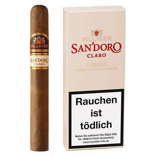villiger san doro claro zigarren toro villiger san doro claro zigarren toro