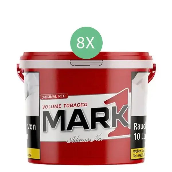 Mark 1 Tabak Red 8 x Eimer mit wählbarem Zubehör