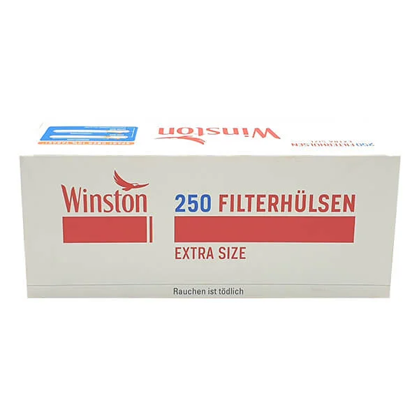 Winston Extra Size Filterhülsen 250er Packung