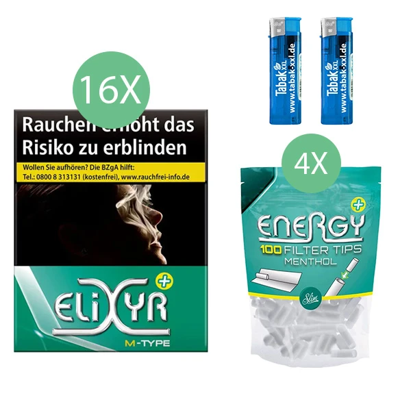 16x-elixyr-zigaretten-plus-xl-4x-filter-2x-feuerzeug 16x-elixyr-zigaretten-plus-xl-4x-filter-2x-feuerzeug