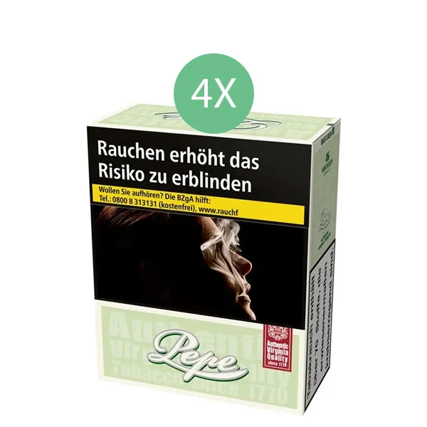 Pepe Zigaretten Bright Green XXXL Stange Pepe Zigaretten Bright Green XXXL Stange