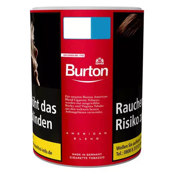 Burton Rot Feinschnitttabak Dose