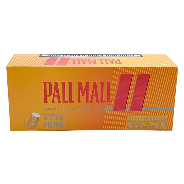 Pall Mall Allround Xtra Filterhülsen Orange 200er Packung