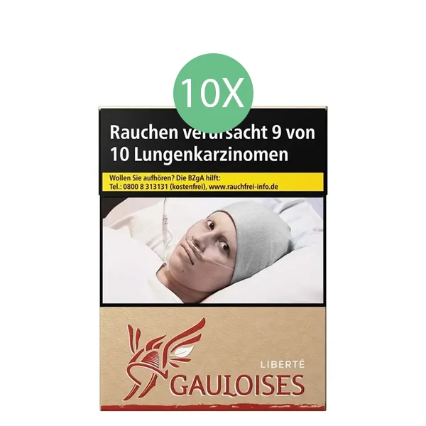 gauloises zigaretten liberte rot original pack stange