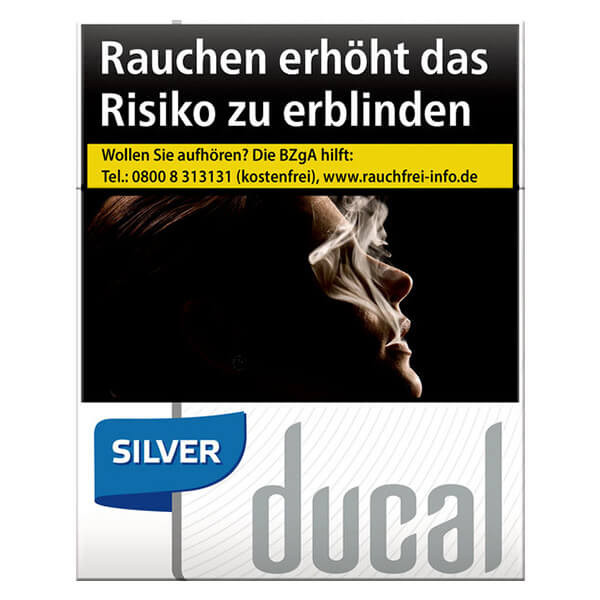 Die Ducal Silver Zigaretten in XL