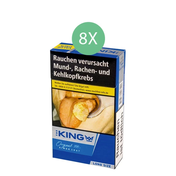 King Zigaretten Blue Value Pack Stange