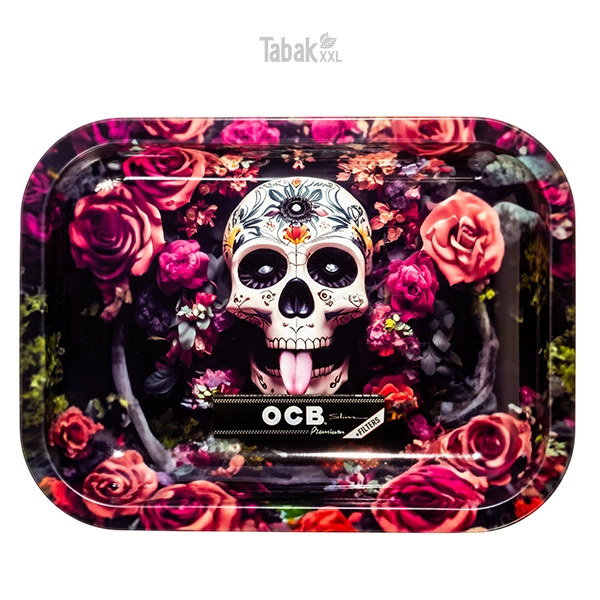 ocb-tray-totenkopf-19-x-14-cm-mit-deckel ocb-tray-totenkopf-19-x-14-cm-mit-deckel
