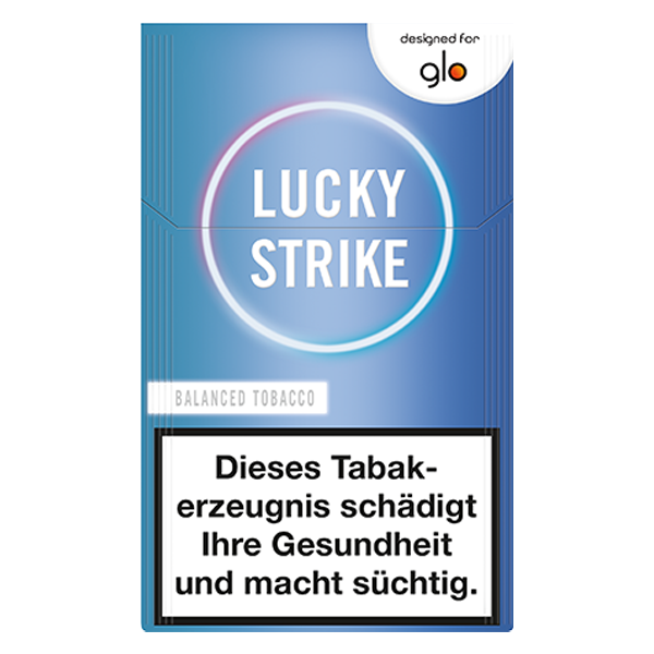 Die Lucky Strike for glo Balanced Tobacco Sticks