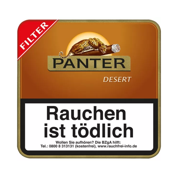 Panter Zigarillos Desert Gold M Kaffee mit Filter