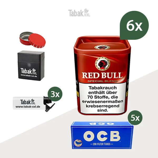 6x_red_bull_tabak_red_mit_gizeh_hulsen 6x_red_bull_tabak_red_mit_gizeh_hulsen