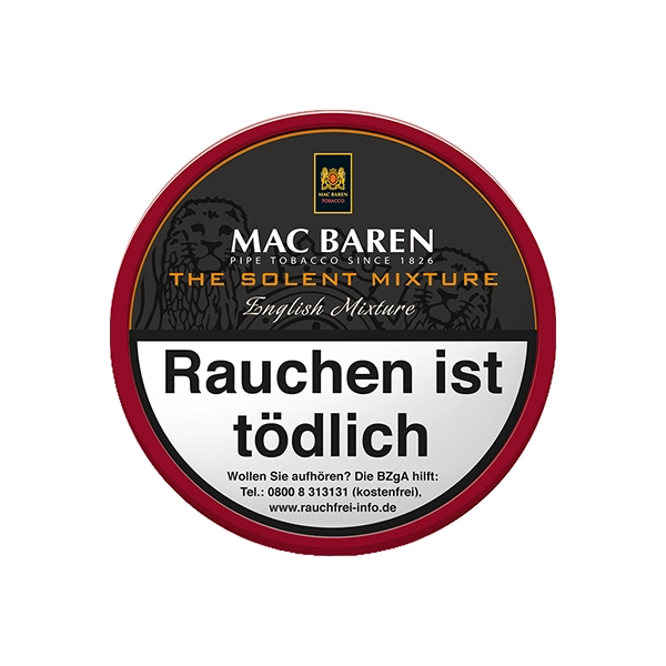 mac baren pfeifentabak the solent mixture dose