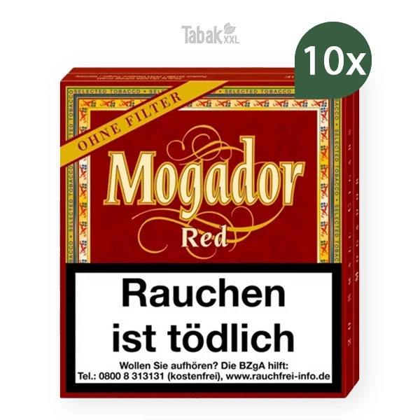 mogador zigarillos red m ohne filter stange mogador zigarillos red m ohne filter stange