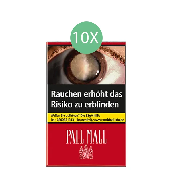 Pall Mall Zigaretten ohne Filter Soft Rot Original Pack Stange Pall Mall Zigaretten ohne Filter Soft Rot Original Pack Stange