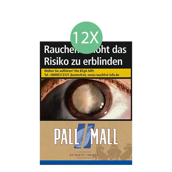 Pall Mall Zigaretten Authentic Blue XXL Stange Pall Mall Zigaretten Authentic Blue XXL Stange