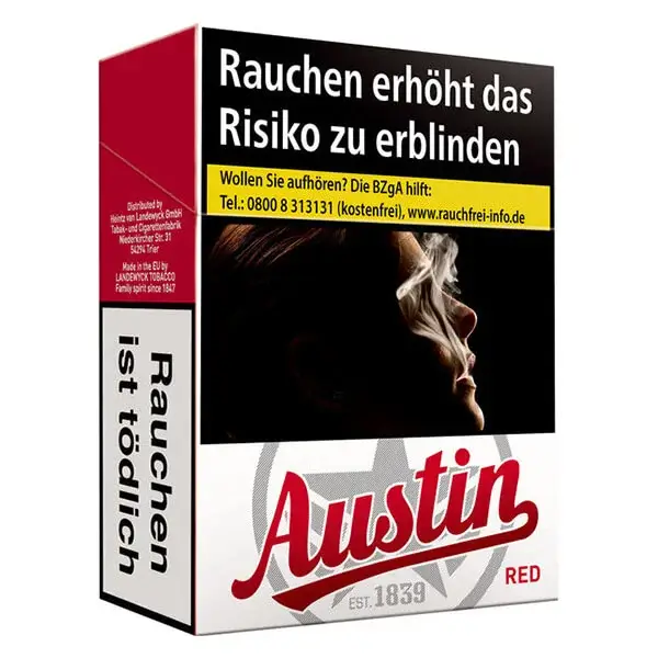 Austin Zigaretten Red XL Austin Zigaretten Red XL