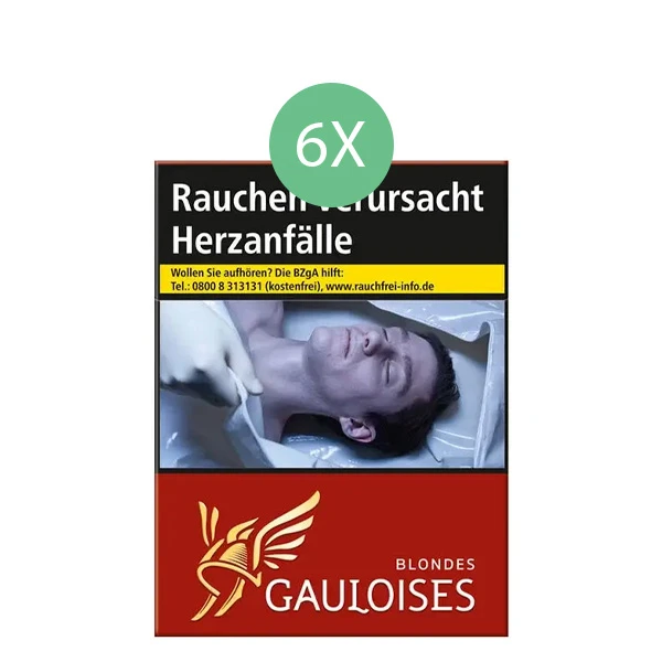 Gauloises Zigaretten Blondes Rot 3XL Stange