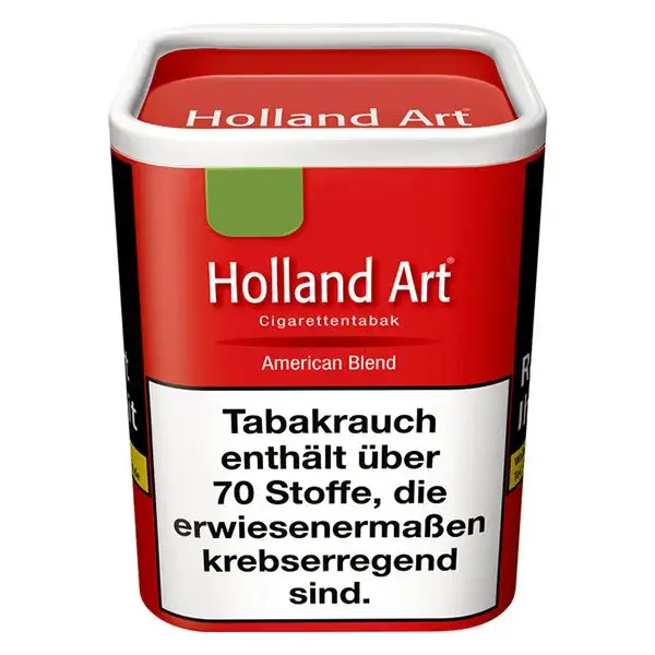 Holland Art Feinschnitt-Tabak American Blend Dose