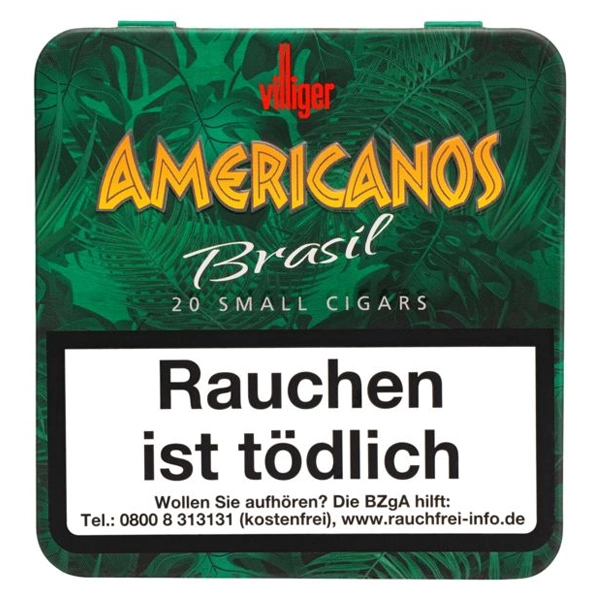 Villiger Zigarillos Americanos Brasil S ohne Filter Villiger Zigarillos Americanos Brasil S ohne Filter