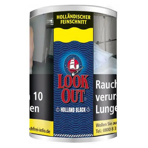 Look Out Feinschnitt-Tabak Holland Black Dose Look Out Feinschnitt-Tabak Holland Black Dose