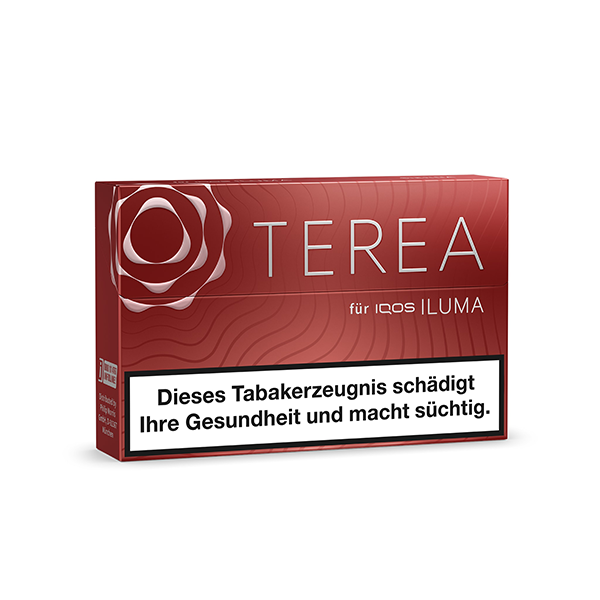 IQOS TEREA STICKS SIENNA 20ER PACKUNG von der Seite