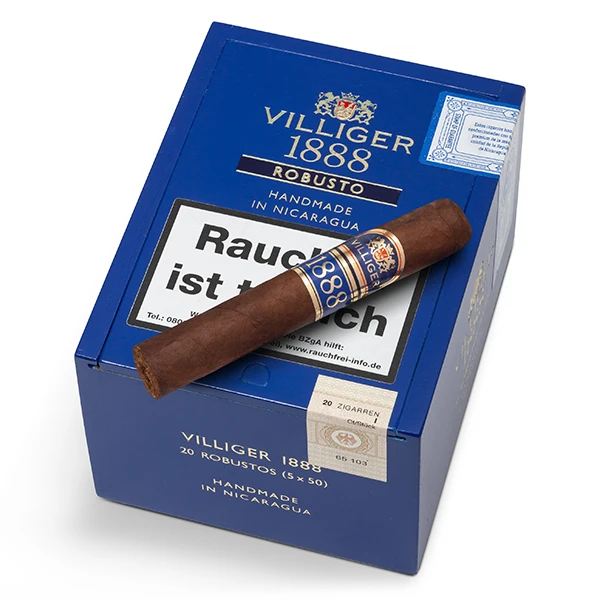 villiger 1888 zigarren nicaragua robusto kiste villiger 1888 zigarren nicaragua robusto kiste