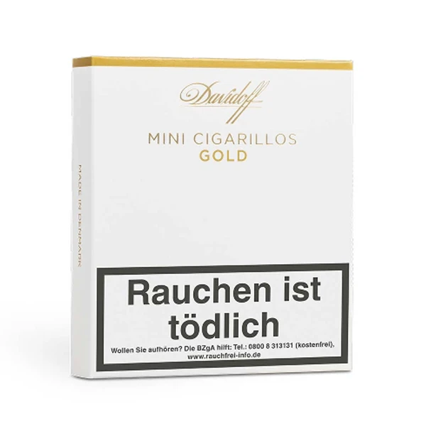 DAVIDOFF Mini Cigarillos Gold XS DAVIDOFF Mini Cigarillos Gold XS