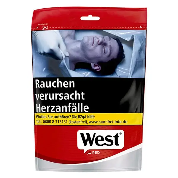 West Volumentabak Red XL Beutel West Volumentabak Red XL Beutel