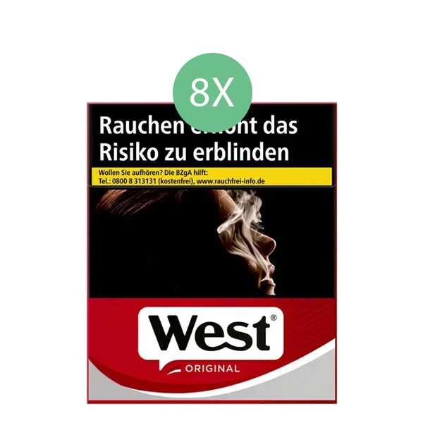 West Zigaretten Original Red XXL Stange