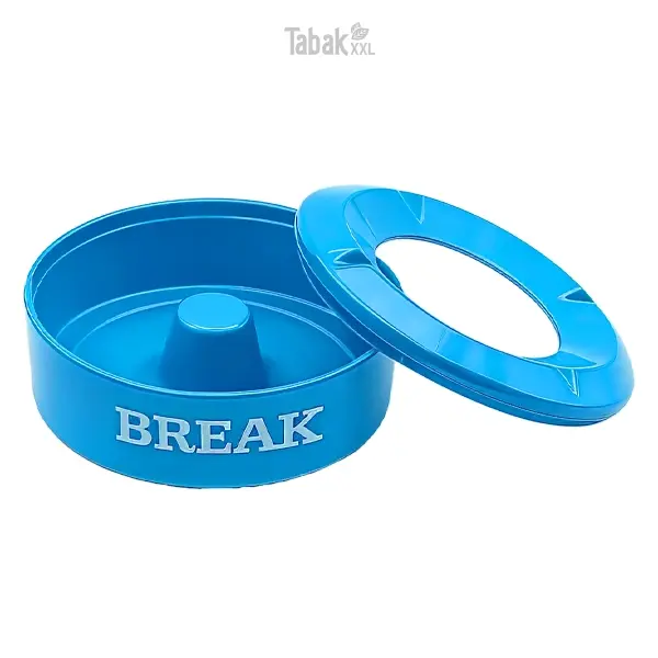 Break Windaschenbecher Blau aus Kunststoff