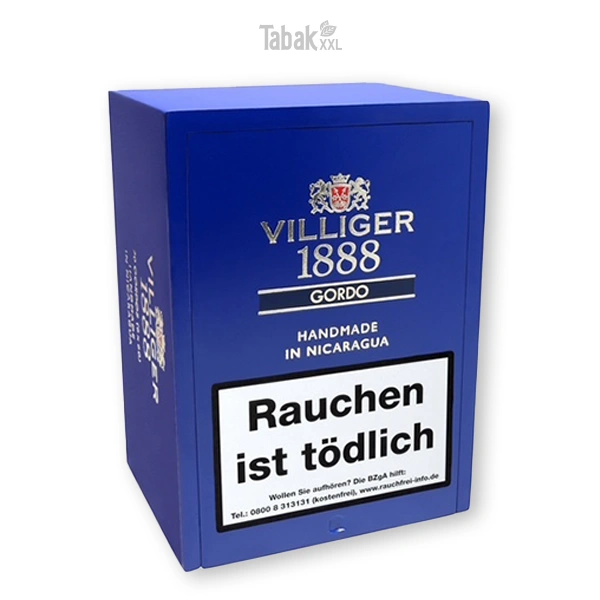 villiger 1888 zigarren nicaragua gordo kiste freisteller villiger 1888 zigarren nicaragua gordo kiste freisteller