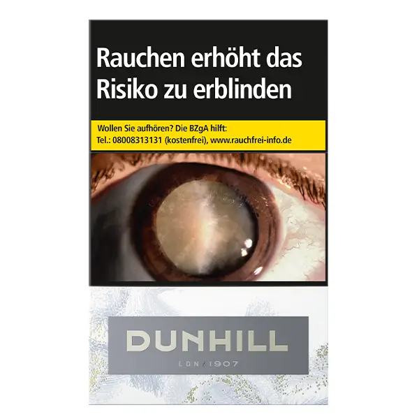 Die Dunhill white Zigaretten im original Pack.