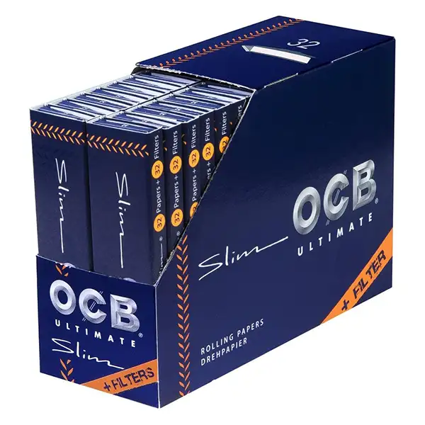 ocb-blaettchen-ultimate-slim-32-x-32-blatt-tips-box-links ocb-blaettchen-ultimate-slim-32-x-32-blatt-tips-box-links