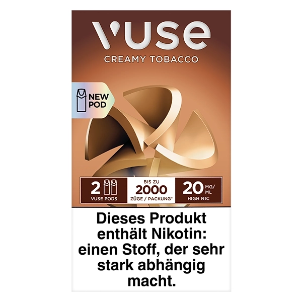 vuse-pods-creamy-tobacco-20-mg-einweg-frontal vuse-pods-creamy-tobacco-20-mg-einweg-frontal