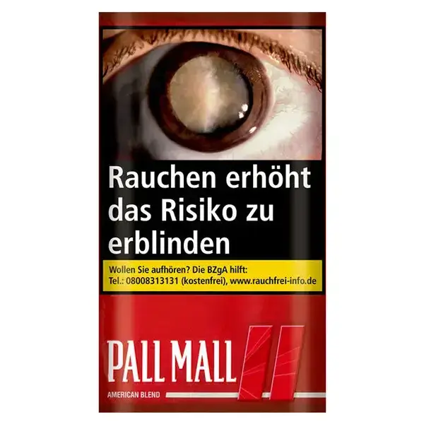 Pall Mall Drehtabak American Blend Pouch Pall Mall Drehtabak American Blend Pouch