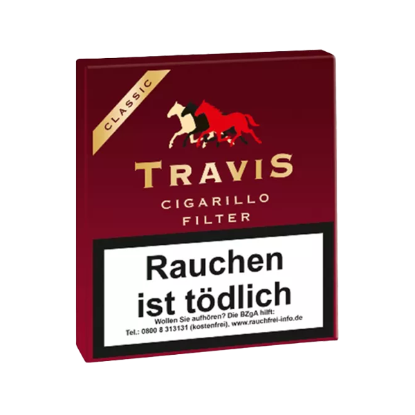 Travis Zigarillos Classic Rot M mit Filter