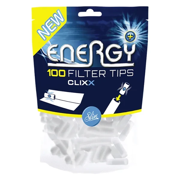 Elixyr Energy Plus Filter Tips Clixx 15 x 6 mm 100er Beutel