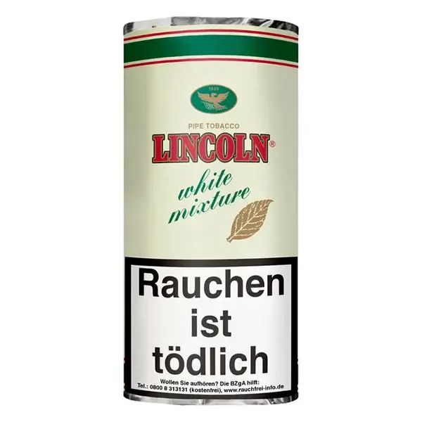 Lincoln Pfeifentabak White Mixture Pouch Lincoln Pfeifentabak White Mixture Pouch
