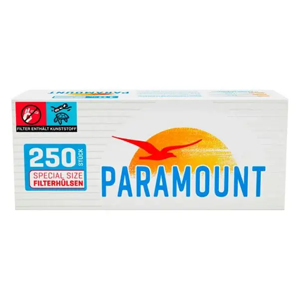 Paramount Special Size Blue Filterhülsen 250er Packung