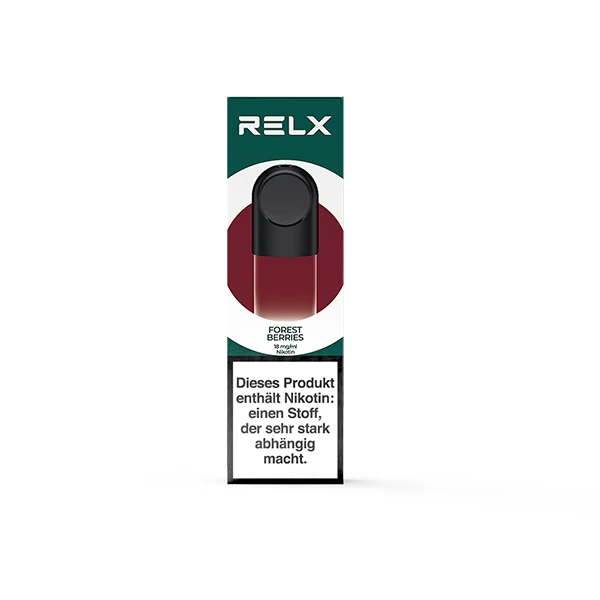 RELX Pods Forest Berries 18 mg front RELX Pods Forest Berries 18 mg front