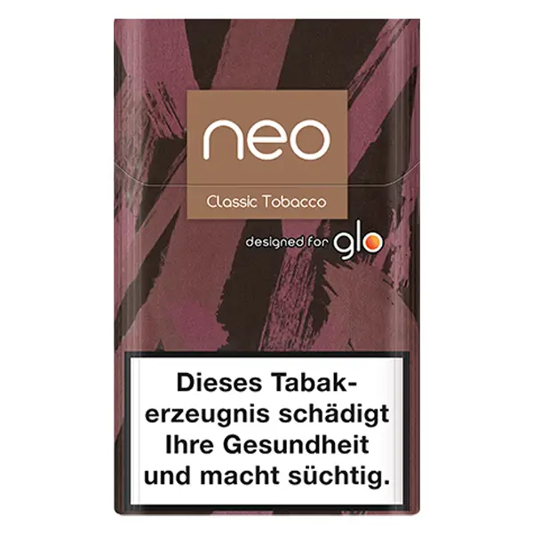 Die Neo Sticks for glo im Geschmack Classic Tobacco