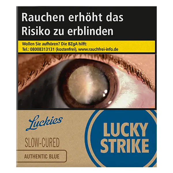 Die Lucky Strike Authentic Blue im Giga Pack.