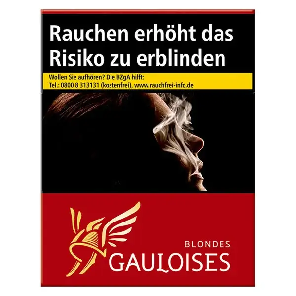 Gauloises Zigaretten Blondes Rot 5XL