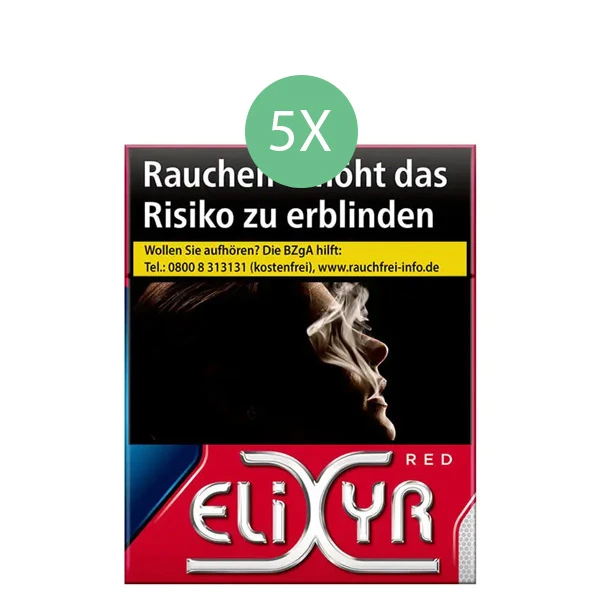 Elixyr Zigaretten Red XXXL Stange