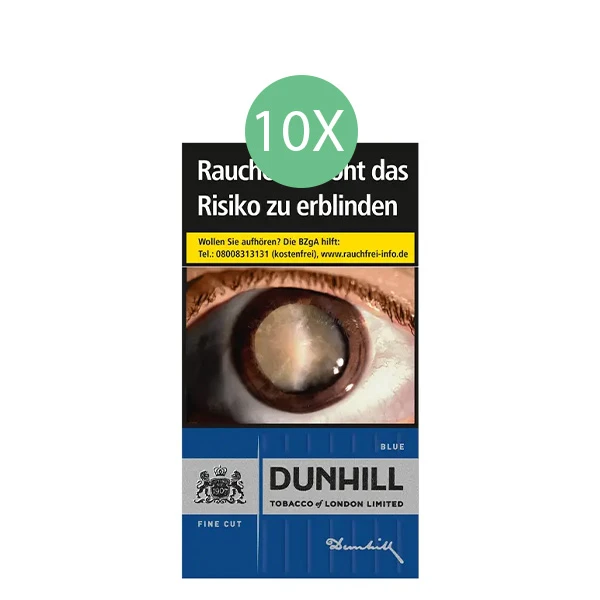 Dunhill Zigaretten Blue Fine Cut Original Pack Stange