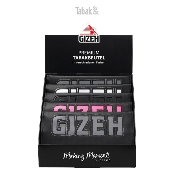 Gizeh Tabakbeutel Schwarz Gizeh Tabakbeutel Schwarz