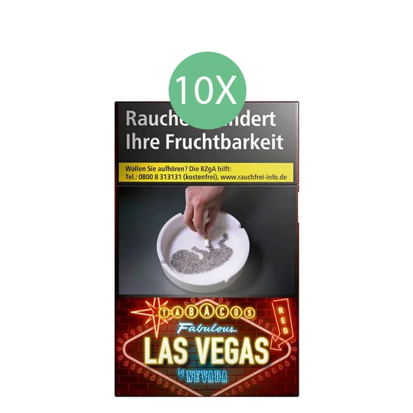 Las Vegas Zigaretten Red Original Pack Stange