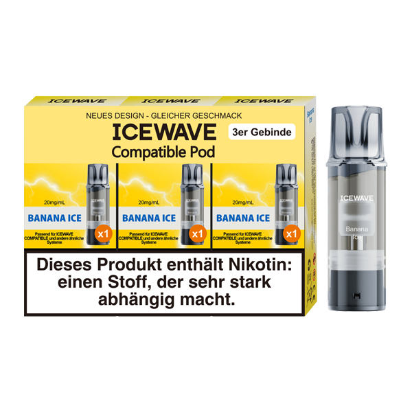 Icewave Pods Banana Ice