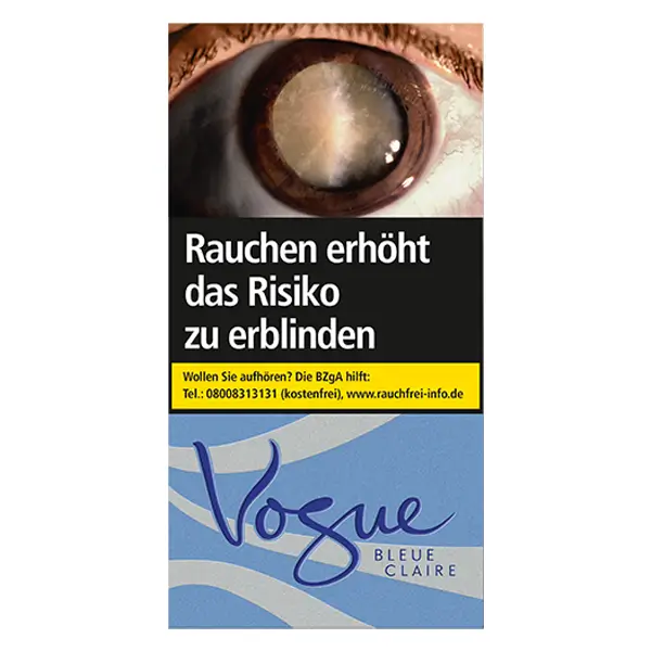 Die Vogue Bleue Claire Superslims im original Pack.